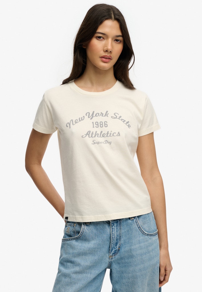 Athletic Essentials Fitted Graphic T-Shirt