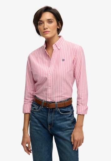 Slim Oxford Button Down Long Sleeve Shirt