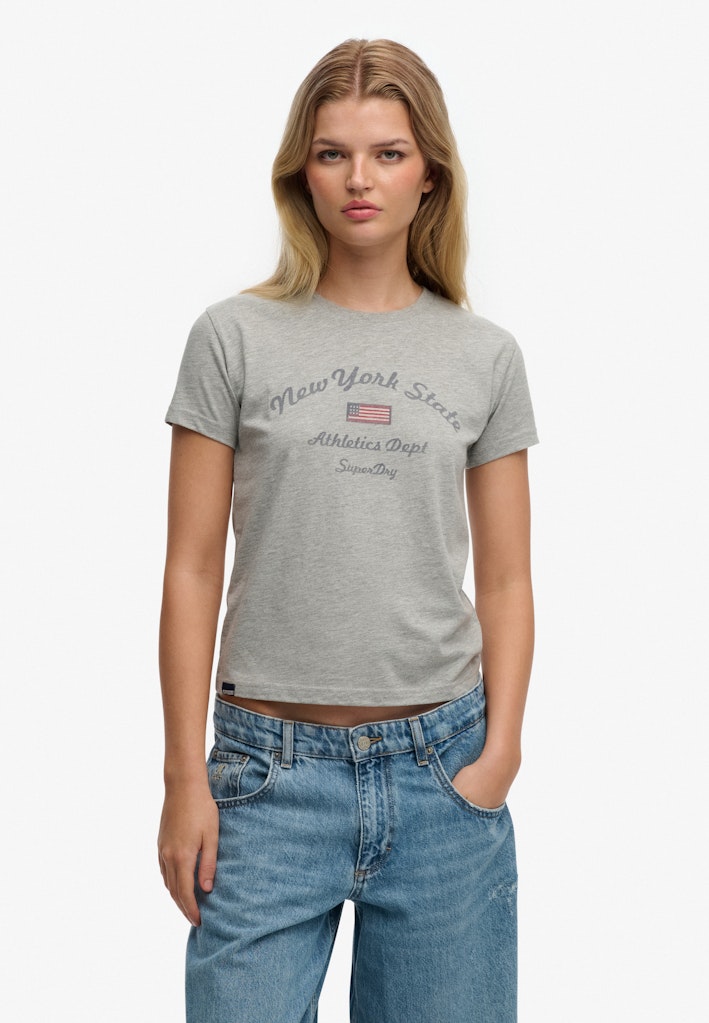 Athletic Essentials Fitted Graphic T-Shirt