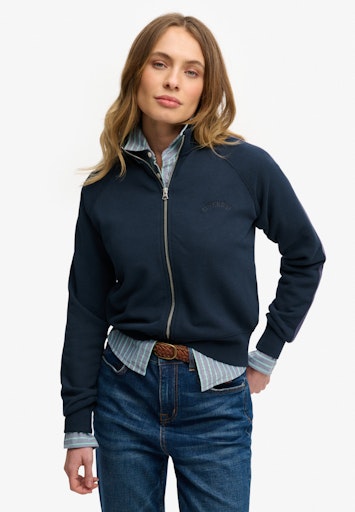 Essential Logo Zip Track Top