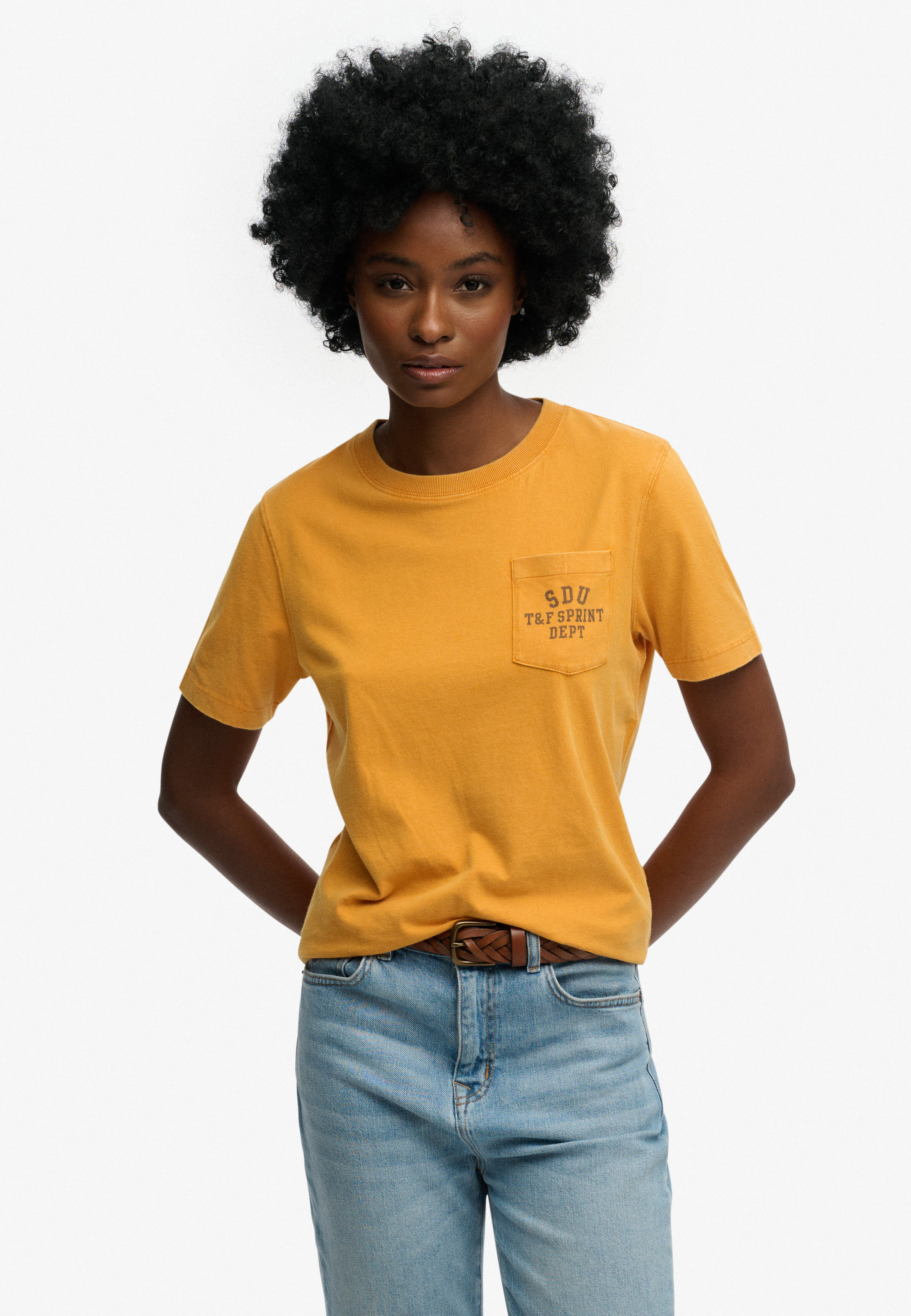 Vintage Prep Pocket T-Shirt