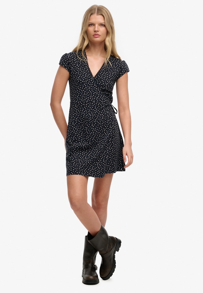 Athletic Essentials Wrap Dress