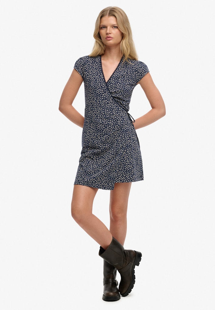Athletic Essentials Wrap Dress