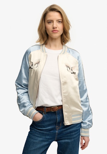Suikajan Embroidered Bomber Jacket