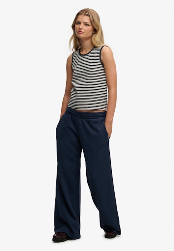 Essential Logo Wide Leg Joggers